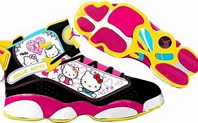 Image result for Hello Kitty Jordan 4S