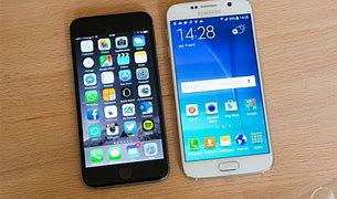 Image result for Samsung Galaxy vs iPhone 6