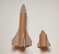 Image result for Cardboard Model Rocket