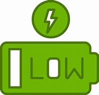 Image result for Low Battery Icon Graphical