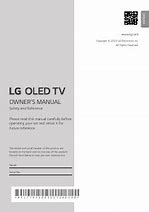 Image result for LG TV Manual Old Model