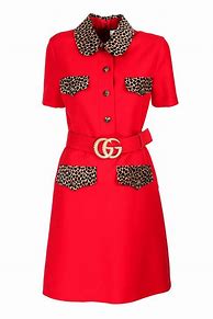 Image result for Gucci Dress with Belt