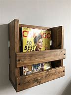 Image result for Wall Mounted Magazine Rack Plans