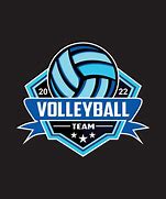 Image result for Blue Volleyball Logo