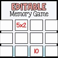 Image result for Memory Game Maker Printable