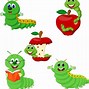 Image result for Apple with Worm Clip Art