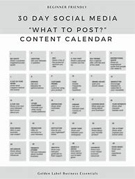 Image result for 30-Day Social Media Contents for FB