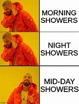 Image result for Shower Night Meme