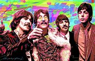 Image result for Beatles Psychedelic Poster