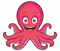 Image result for Adorable Cartoon Octopus