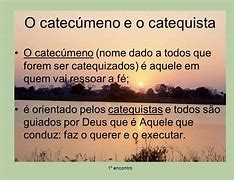 Image result for catec�meno