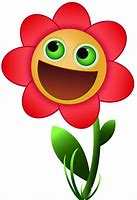 Image result for Cartoon Flowers with Faces