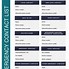 Image result for Phone Extension List Template