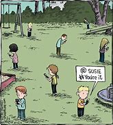 Image result for Using Cell Phone Cartoon