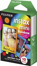 Image result for Instax Mini Rainbow Film