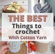 Image result for Cotton Yarn Crochet Patterns