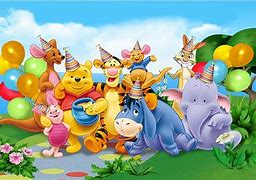 Image result for Winnie the Pooh Birthday Banner