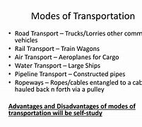 Image result for Modes of Transportation PPT Free Download