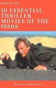 Image result for 1980s Thriller Movies