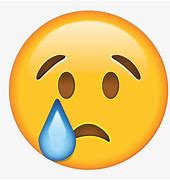 Image result for Emoji Sad Face Crying