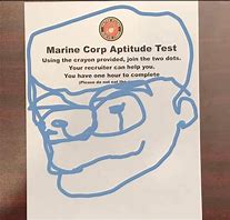 Image result for Marine Corps Aptitude Test Meme
