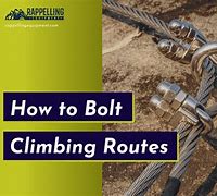 Image result for Bolt Climbing