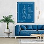 Image result for Blueprint Wall Art
