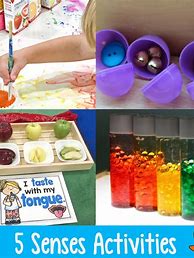 Image result for 5 Senses Art Projects Preschool
