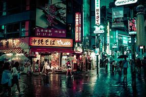 Image result for Japan Street Night