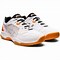 Image result for Asics Squash Shoes Blue and Orangde Long