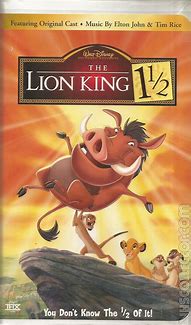 Image result for Lion King VHS