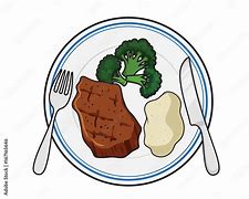 Image result for Food Plate Cartoon