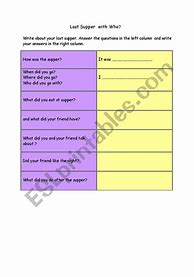 Image result for Who Is Who Worksheet