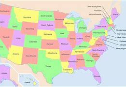 Image result for Us Map Naming States