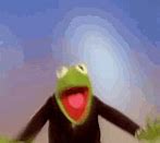 Image result for Kermit Yay Clip Art