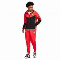 Image result for Nike Tech Fleece Red Tracksuit