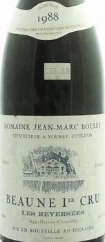 Image result for Jean Marc Thomas Bouley Beaune Reversees