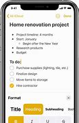 Image result for Notes iPhone Format