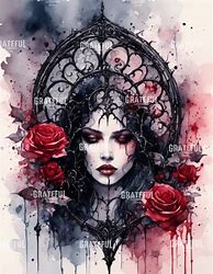 Image result for Gothic Watercolor