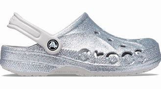 Image result for Silver Glitter Crocs