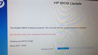 Image result for HP Stuck in BIOS-Update