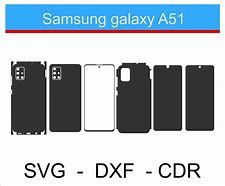 Image result for Samsung Galaxy A51 Cover Free SVG