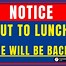 Image result for Out of Office Signs Printable