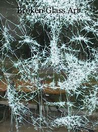 Image result for Broken Glass Wall Art