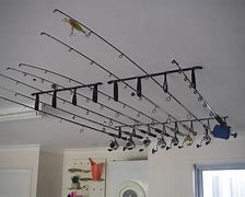 Image result for Fishing Rod Ceiling Hangers