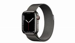 Image result for Apple Watch Series 7 Stainless Steel Graphite On Wrist