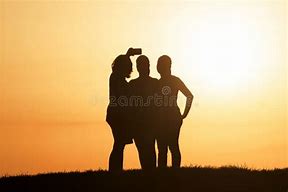 Image result for 4 Best Friends Silhouette