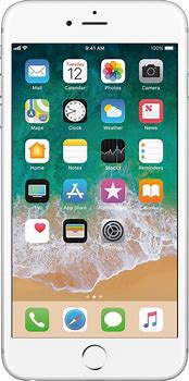 Image result for Silver iPhone 6s Plus