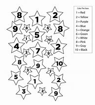 Image result for Color by Number Stars