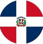 Image result for Dominican Republic Round Flag